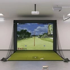 FlightScope Mevo Launch Monitor & Simulator | Home Studio Packages -golf Shop MevoSIG10 SIG4x10 Package