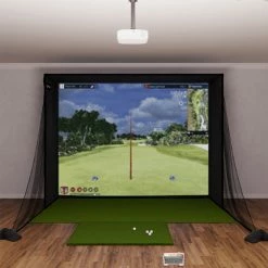 FlightScope Mevo Launch Monitor & Simulator | Home Studio Packages -golf Shop MevoSIG12 Fairway Package