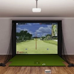 FlightScope Mevo Launch Monitor & Simulator | Home Studio Packages -golf Shop MevoSIG12 SIG4x10 Package