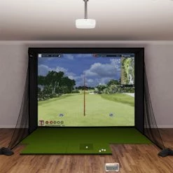 FlightScope Mevo Launch Monitor & Simulator | Home Studio Packages -golf Shop MevoSIG12 SIG4x7 Package