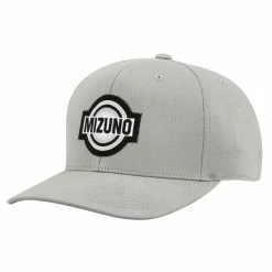 Mizuno Golf Mizuno Patch Snapback Cap -golf Shop Mizuno Patch Snapback Cap Grey a 10781.1678384285