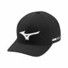 Mizuno Golf Mizuno Tour Delta Fitted Cap -golf Shop Mizuno Tour Delta Fitted Black 17432.1663089841