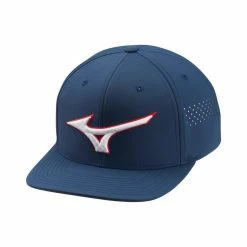 Mizuno Golf Mizuno Tour Flat Snapback Cap -golf Shop Mizuno Tour Flat Snapback Cap Navy 48496.1654018396