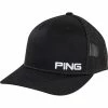 Ping Golf PING Corner Mesh Hat -golf Shop PING Corner Mesh Hat Black a 49438.1673636116