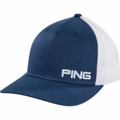 Ping Golf PING Corner Mesh Hat -golf Shop PING Corner Mesh Hat Navy a 80498.1673636116