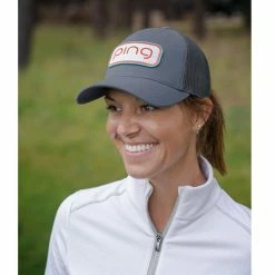 Ping Golf PING Ladies Trucker Cap -golf Shop PING Ladies Trucker Cap Slate c 17680.1654793239
