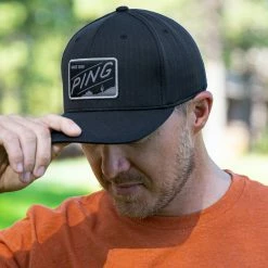 Ping Golf PING PP58 Camelback Performance Snapback Cap -golf Shop PING PP58 Camelback Performance Snapback Cap BLK c 09006.1666196645