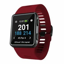 Shot Scope G3 Golf GPS Watch -golf Shop Shot Scope G3 Red 1
