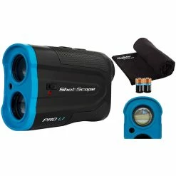 Shot Scope Pro L1 Golf Laser Rangefinder -golf Shop Shot Scope Pro L1 Blue Bundle
