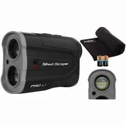 Shot Scope Pro L1 Golf Laser Rangefinder -golf Shop Shot Scope Pro L1 Gray Bundle