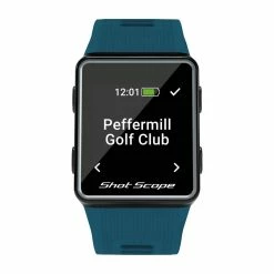 Shot Scope V3 Golf GPS Watch With Performance Tracking -golf Shop Shot Scope V3 Teal 2