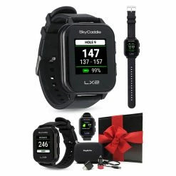 SkyCaddie LX2 Golf GPS Smartwatch -golf Shop SkyCaddieLX2GIFTBOXBUNDLE