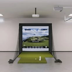 SkyGolf SkyTrak Golf Launch Monitor & Simulator | Home Studio Packages
