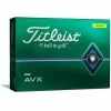 Titleist AVX Yellow Dozen Golf Balls -golf Shop Titleist AVX 2020 Yel a 15497.1664901617