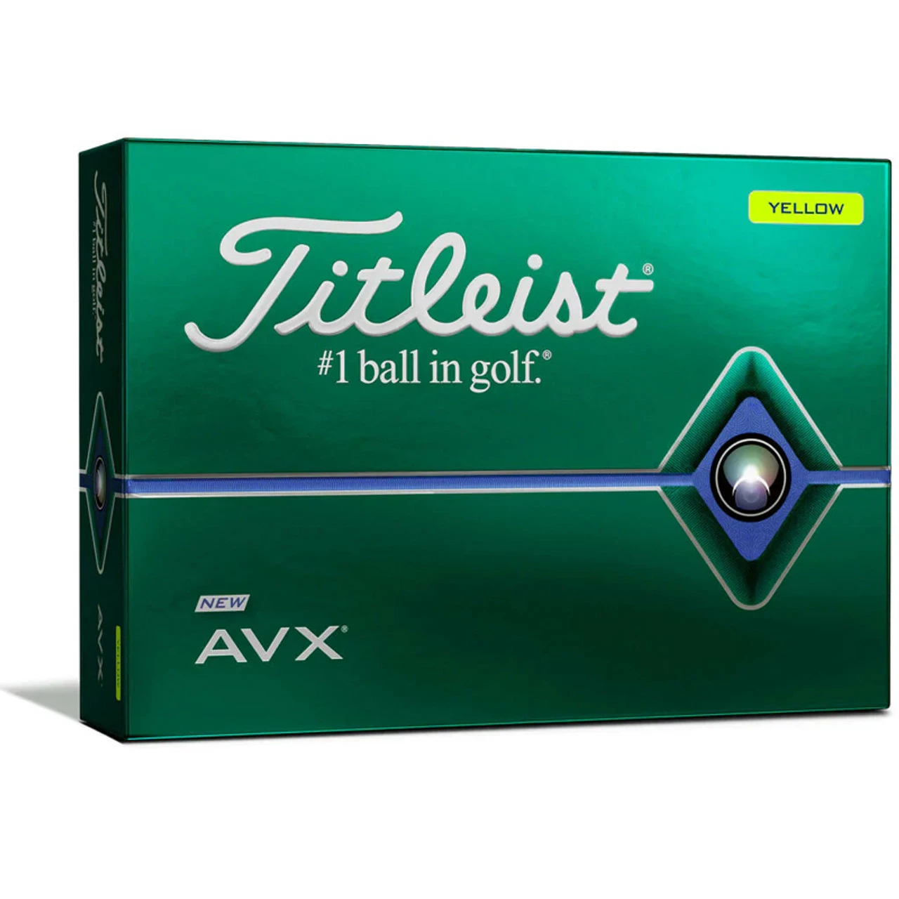 Titleist AVX Yellow Dozen Golf Balls 3 Titleist AVX Yellow Dozen Golf Balls