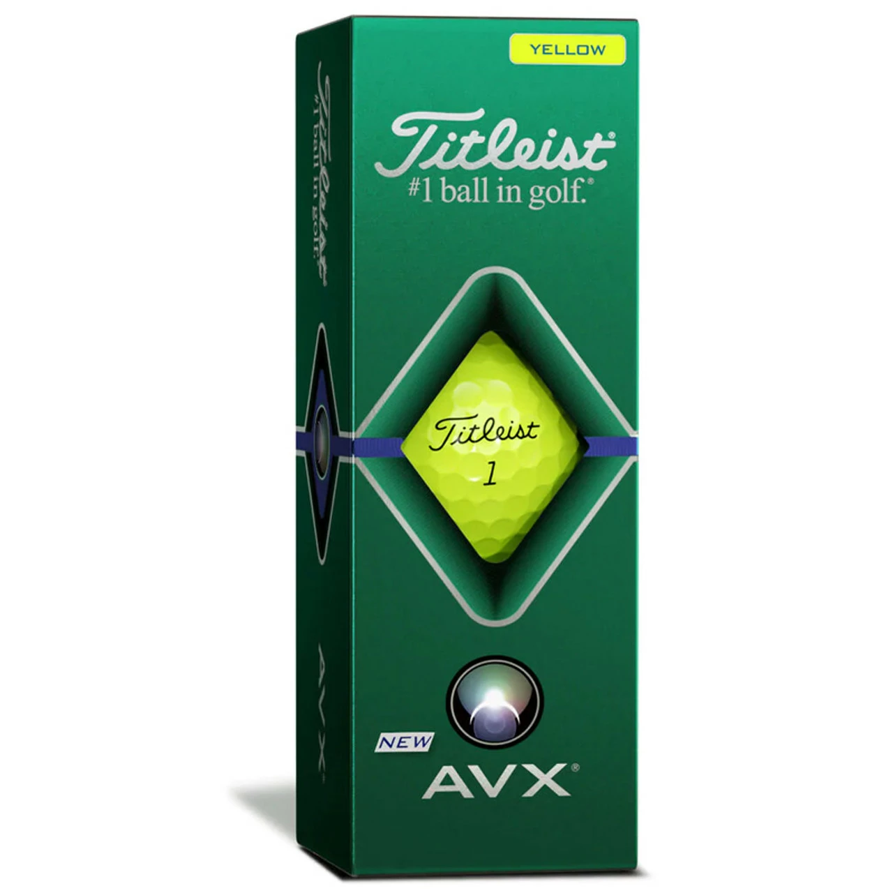 Titleist AVX Yellow Dozen Golf Balls 4 Titleist AVX Yellow Dozen Golf Balls - Image 2