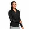 Cutter & Buck Ladies Pennant Sport 3/4 Zip Top -golf Shop Untitled Artwork 18 30033.1649798504