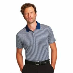 Cutter & Buck Forge Tonal Stripe Tailored Fit Polo