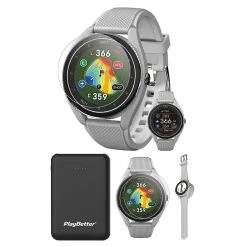 Voice Caddie T9 Golf GPS Watch 34 Voice Caddie T9 Golf GPS Watch -golf Shop VOICECADDIET9GRAYCHARGERBUNDLE