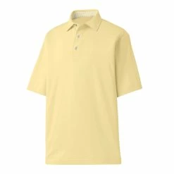 FootJoy Golf FootJoy ProDry Solid Lisle Golf Shirt With Stripe Accent -golf Shop fj 27987 71683.1675966578