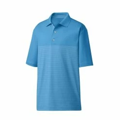 FootJoy Golf FootJoy ProDry Lisle Engineered Pinstripe Knit Collar Polo -golf Shop fj 27993 40835.1675977628