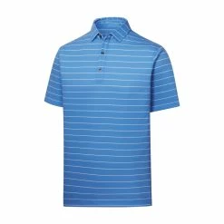 FootJoy Golf FootJoy DriRelease Open Stripe Jersey Self Collar Athletic Fit Polo -golf Shop fj 28098 22437.1674840995