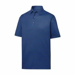 FootJoy Golf FootJoy Lisle Feeder Stripe Self Collar Polo -golf Shop fj 28109 46973.1675972290