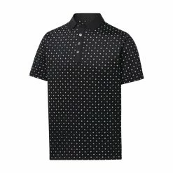 FootJoy Golf FootJoy ProDry Lisle Deco Print Athletic Fit Polo