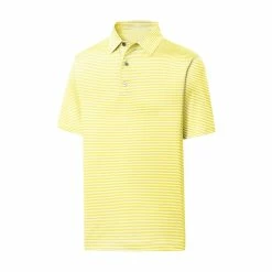 FootJoy Golf FootJoy Lisle Feeder Stripe Self Collar Polo -golf Shop fj 29630 51480.1675972290
