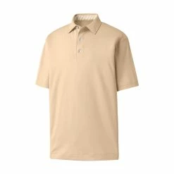 FootJoy Golf FootJoy ProDry Solid Lisle Golf Shirt With Stripe Accent -golf Shop fj 29681 09348.1675966578